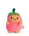 Noodoll - Strawberry Ricespud Mini Sitting Plush Toy