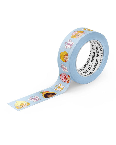 PipStickers - Strawberry Shortcake Strawberryland Bunch Washi Tape Blue
