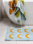 Mosey Me - Blue Curve Bath Mat