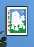 KIBLIND Atelier - Joe O'donnell - Poodle A3 Poster