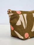 Mosey Me - Olive Poppy Cosmetic Bag