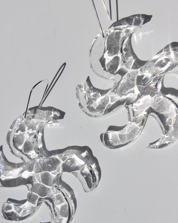 Dorkus Design - Wobble earrings - Flow