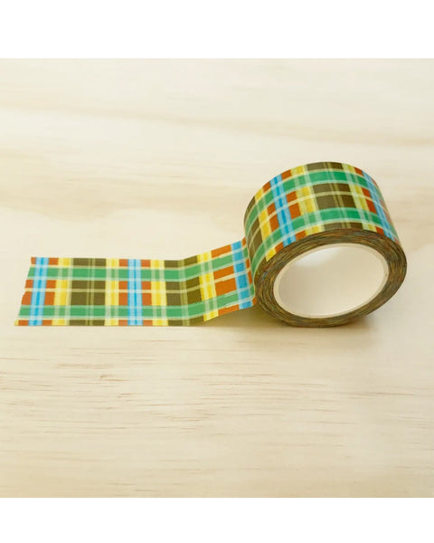 Rags AF - Warm Plaid! Washi Tape