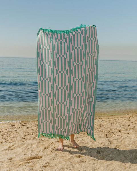 Tarta Gelatina - Beach Towel - Watermelon Slushie