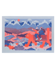 YUK FUN - Riso Print - Cat Riders