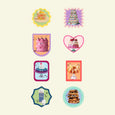 Shellflower - Food Washi Sticker Flakes