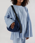 Baggu - Medium Nylon Crescent Bag - Navy