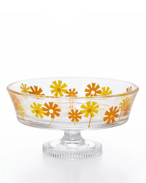 Aderia - Retro Shallow Bowl with Stem - Alice
