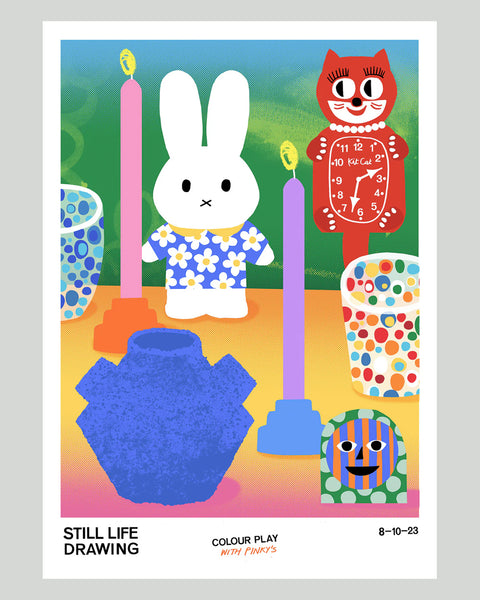 Alice Oehr - Colour Play With Pinky's - A2
