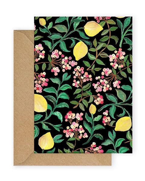Togetherness Design Greeting Card - Backyard Harvest