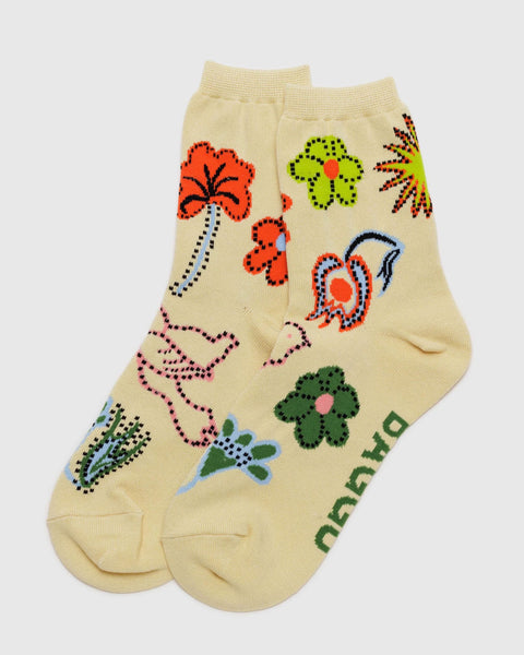 Baggu - Crew Sock - Bird *PRE-ORDER FOR SHIPPING AFTER MAY 8TH*