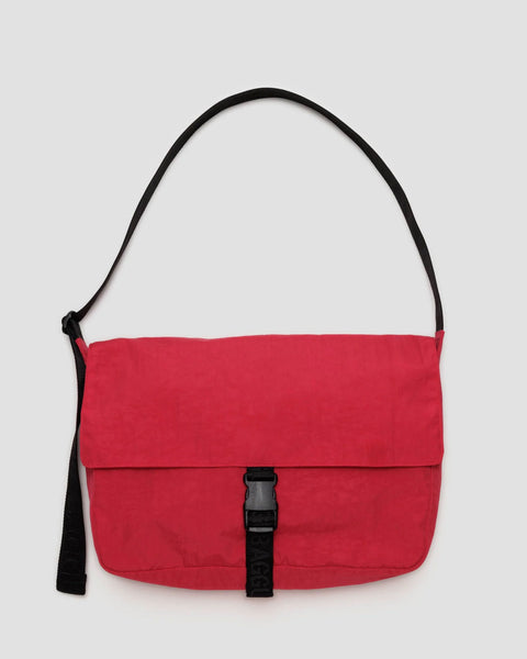 Baggu - Nylon Messenger Bag - Candy Apple *PRE-ORDER FOR SHIPPING AFTER MAY 8TH*