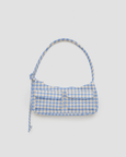 Baggu - Cargo Shoulder Bag - Light Blue Gingham