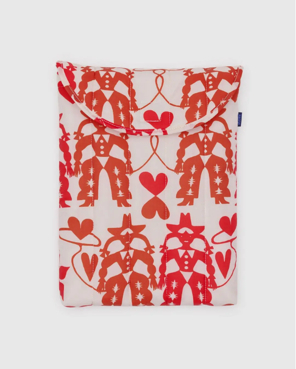 Baggu - Puffy Laptop Sleeve - 13/14 inch - Cowgirl