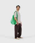 Baggu - Big Baggu - Green Painted Stripe