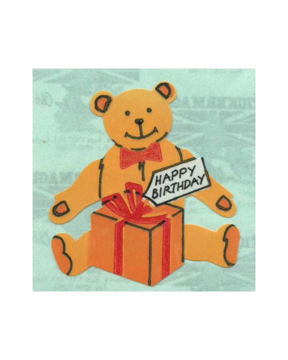 Stickermagic - Tear-off Stickers - Birthday Bear