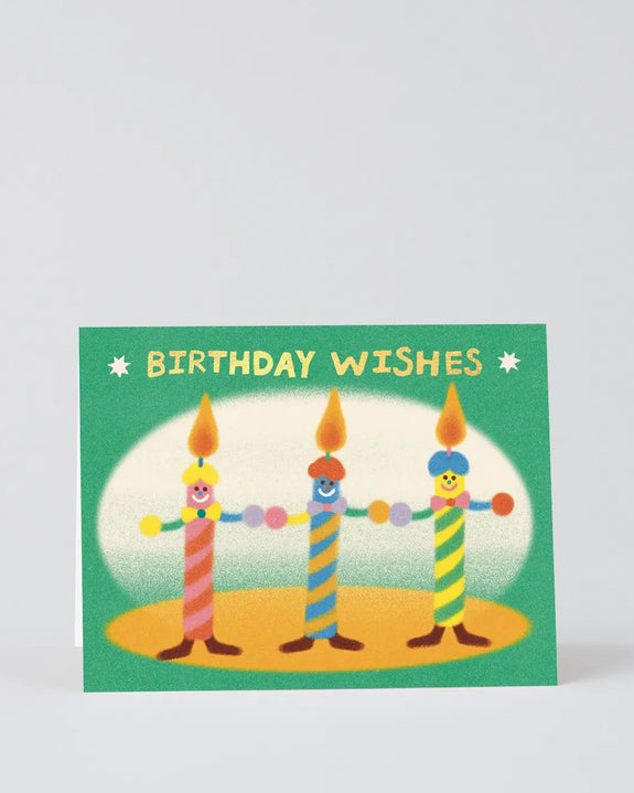 Wrap - Birthday Wishes Greeting Card