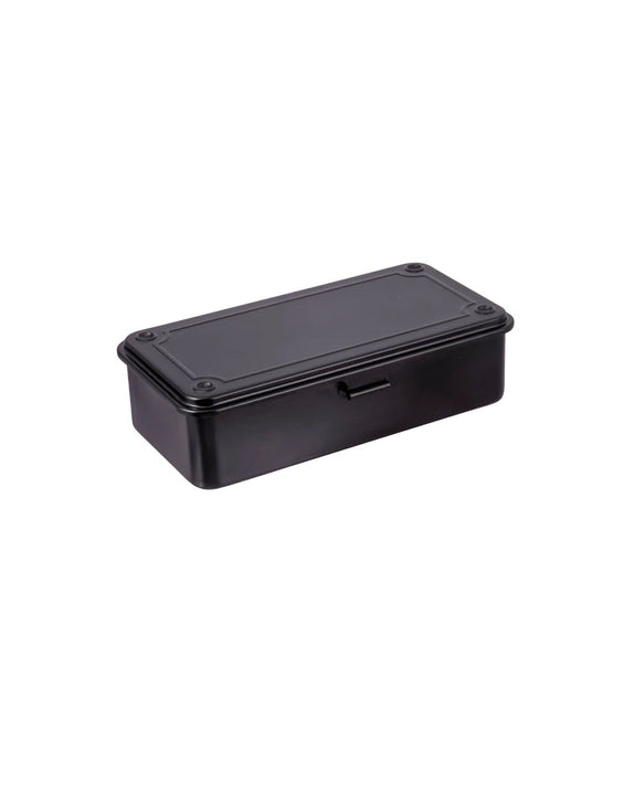 Toyo - Trunk Shape Steel Stackable Toolbox T-190 - Black