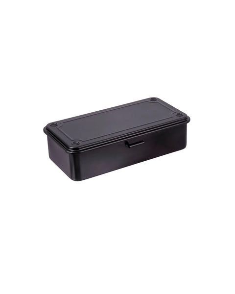 Toyo - Trunk Shape Steel Stackable Toolbox T-190 - Black