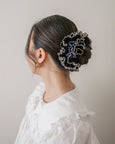 Juniq Scrunchies - Blueberry Cacao Scrunchie