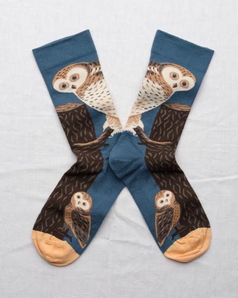 Bonne Maison - Abysse Owl Sock