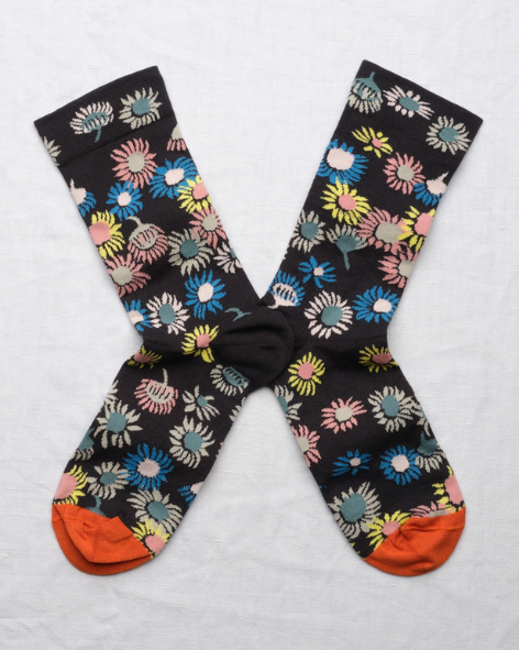 Bonne Maison - Slate Sunflower Sock