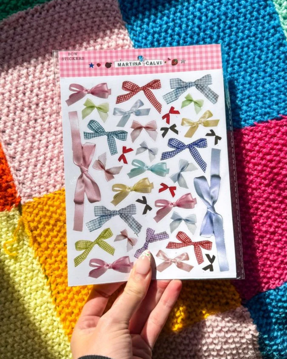 Martina's Tiny Store - Medium Bow Stickers