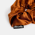 Chunks - Silk Tie Scrunchie in Baguette