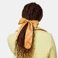 Chunks - Silk Tie Scrunchie in Baguette