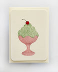 Canonbury Press - Pistachio Chantilly Cream Greeting Card