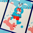 YUK FUN Christmas Card - Dog Walking