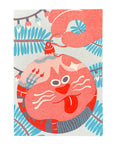 YUK FUN Christmas Card - Cat Bauble