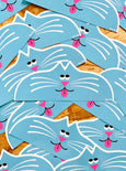 YUK FUN - Blue Cat Eco Vinyl Sticker