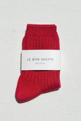 Le Bon Shoppe - Her Socks Lurex - Ruby