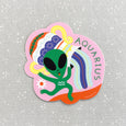 Free Period Press - Aquarius Zodiac Vinyl Sticker
