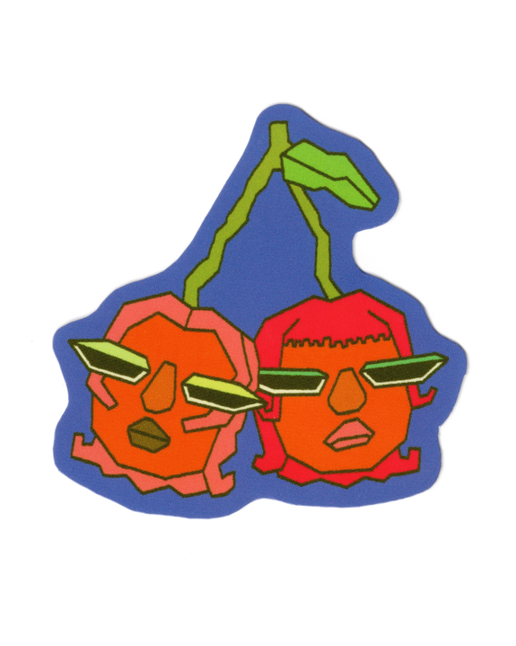 Rags AF - Cherry Twins! Sticker
