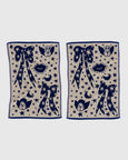 Baggu - Hand Towel Set of 2 - Cherub Bows