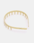 Chunks - Comb Headband - Olive Check