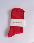 Le Bon Shoppe - Her Socks - Classic Red