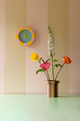 Daniel + Emma - Stripe Vase - Chocolate/Latte