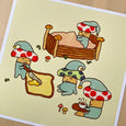 Tom Bingham - Cosy - Art print