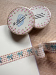 Shellflower - Gingham Bows Washi Tape