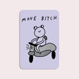 Stay Home Club - Move - Waterproof Vinyl Sticker