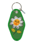 Patch Ya Later - Have An Okay Day - Daisy Embroidered Keychain