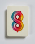 Canonbury Press - Birthday Balloon No.8 Greeting Card
