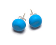 Emily Green - Bright Blue Stud Earrings