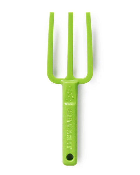 Gardening on Country - Chicky Kids Garden Fork - Kakadu Green