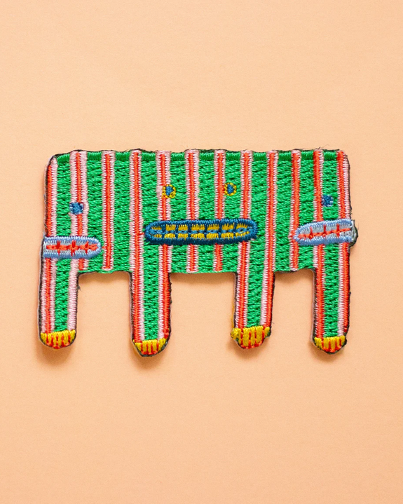 Shuh - Froggie Embroidery Patch