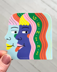 Free Period Press - Gemini Zodiac Vinyl Sticker