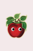 Stay Home Club - Googly Apple Vinyl Sticker